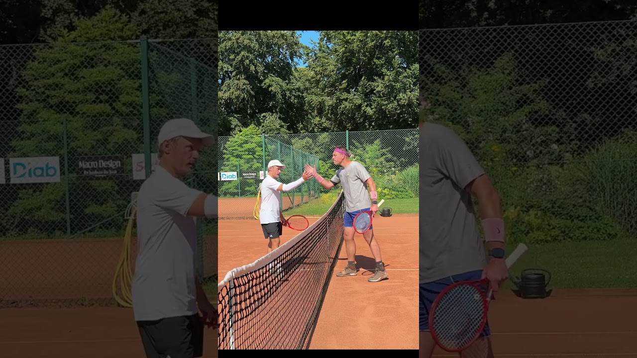 Tennis handshakes: which ones did we forget? 😅🎾🤓 #tennis