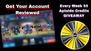 Account Review | GIVEAWAY | Grinding | #LiveStreaming #MechArena