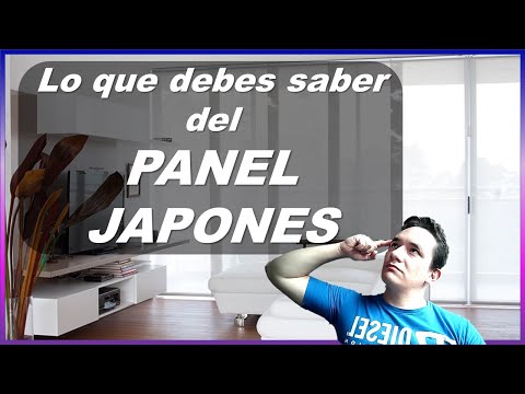 Video: Cortinas japonesas: elegante decoración de ventanas