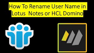 How To Rename User Name in Lotus Notes HCL Domino screenshot 4