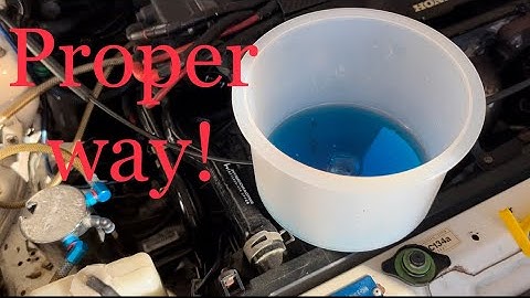 Coolant Bleeding | DC2 ITR DB8R | Honda | Integra Type R