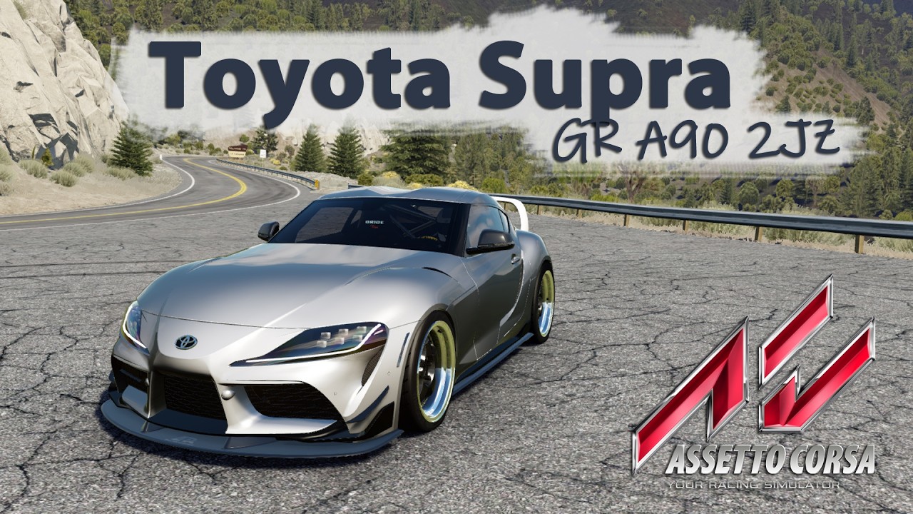 Toyota Supra GR A90 2JZ gameplay video