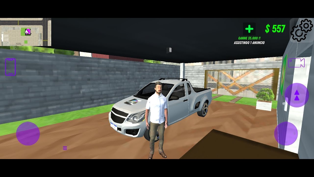 Cars in Fixa #3 Brazil Driving Simulator - VW Golf In Car Shop - Android Gameplay