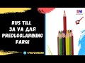 Rus tili. ЗА va Для predloglarining farqi