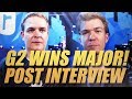 Pengu: “We came way more prepared than they were” | Post Interview Six Major Paris winner G2 Esports