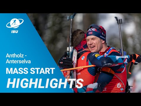 World Cup 23/24 Antholz-Anterselva: Men Mass Start Highlights