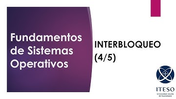 Sistemas Operativos, Interbloqueo 4 Algoritmo del banquero