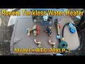 Part (1) How to install a Rheem Tankless Water Heater (PROPANE) Model # RTG-70XLP-1