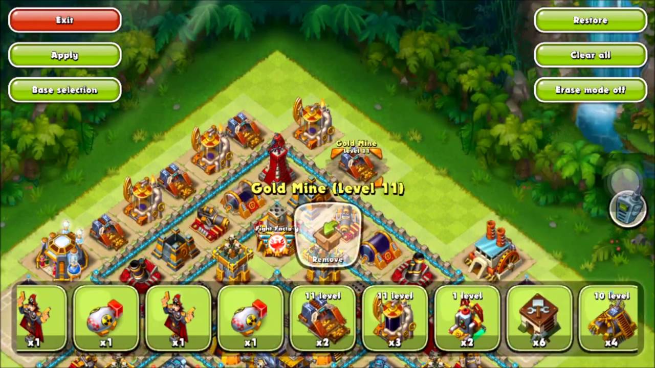 JUNGLE HEAT - CC9 BASE DESIGN / DISEÑO DE BASE CM9