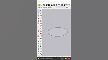 Create Cone in sketchup #sketchuptutorial #sketchup #3dmodeling #shorts