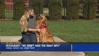 Spring Hill woman with service dog gets answers after being denied service at NY restaurant