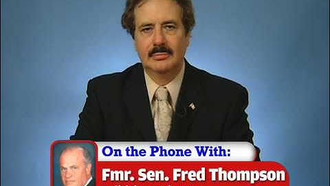 Fred Thompson Interview: Polls Closing Rapidly