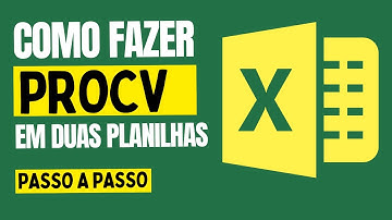Como fazer PROCV entre DUAS PLANILHAS do EXCEL