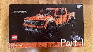 LEGO Ford F150 Raptor 42126 | Speed Build Part 1 #lego #legobuild #legotechnic #legospeedbuild