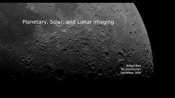 Planetary Image Acquisition and Processing Explained