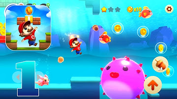 Super Run World : Bro Adventure - Gameplay Walkthrough | Part 1 (Android, iOS)