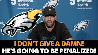NICK SIRIANNI LOSES HIS PATIENCE AND SAID WHAT NOBODY EXPECTED FROM JALEN CARTER! EAGLES NEWS