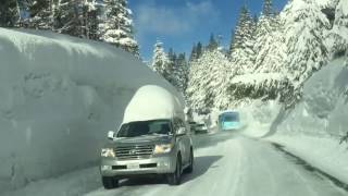 This is winter. huge amounts of snow in truckee, ca usa 22/02/2017
click here to be subscribed https://goo.gl/qcgjdb