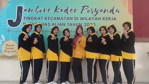 Yel Jambore Kader Posyandu Desa KRAKAL Tahun 2023