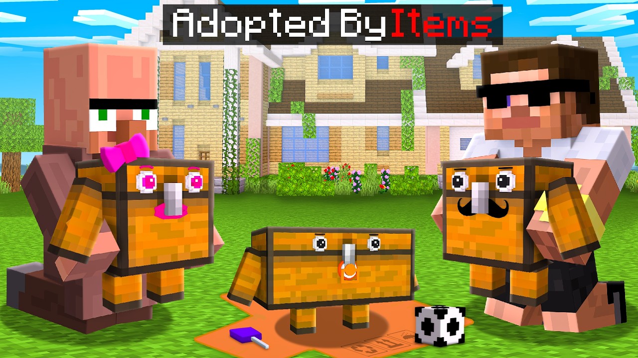 Minecraft But Item Have Babies !