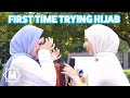 Women in new york try hijab for first time emotional  social experiment  muslim