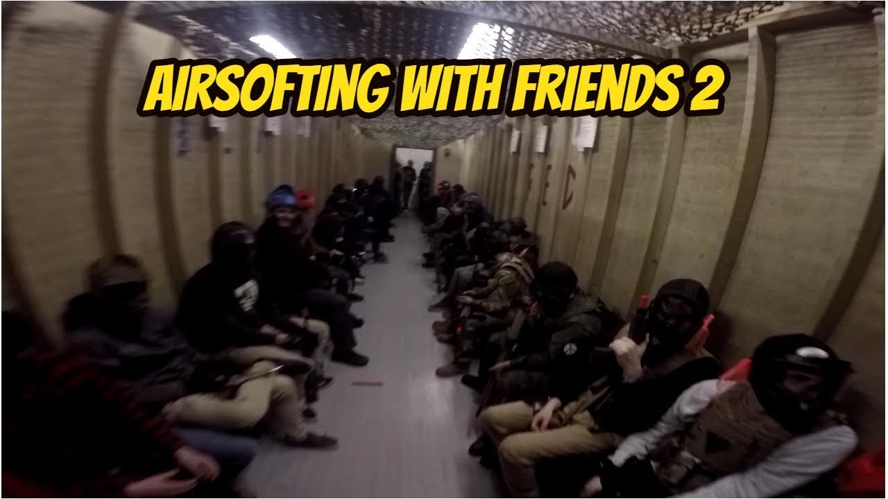 Airsofting With Friends 2 Gameplay The Airsoft Factory NJ YouTube