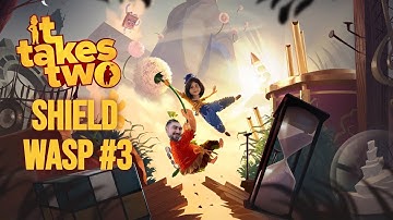 🐝🔥It Takes Two: Shield Wasp Boss Fight! #3 | #ittakestwo #coopgame #walkthrough #bossfight #gameplay
