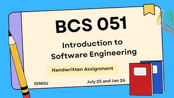 BCS-051 Handwritten Assignment July-25/Jan-26 |BCA (5th Sem)| IGNOU Assignment Solutions (2025-2026)