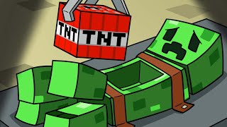 The Story of Minecraft's First Creeper (Cartoon Animation) screenshot 1