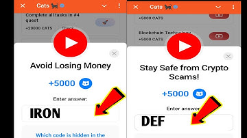 Avoid Losing Money Cats Code | Stay Safe from Crypto Scams! cats All video code today