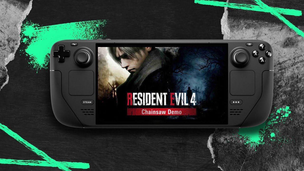 Steam Deck 45 Resident Evil 4 Chainsaw YouTube