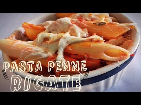 Prepara una rica -PASTA PENNE RIGATE - YouTube