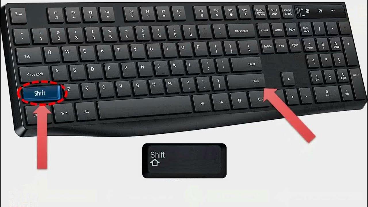 how-to-use-shift-key-youtube