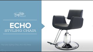 Full Echo Styling Chair by Buy-Rite Beauty | Modern Comfort & Sleek Salon Style Update