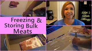 BUYING MEAT IN BULK | HOW WE FREEZE & STORE MEATS