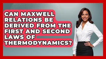 Can Maxwell Relations Be Derived From the First and Second Laws of Thermodynamics?