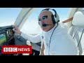 German volunteer pilots fly medical supplies to Ukraine border - BBC News