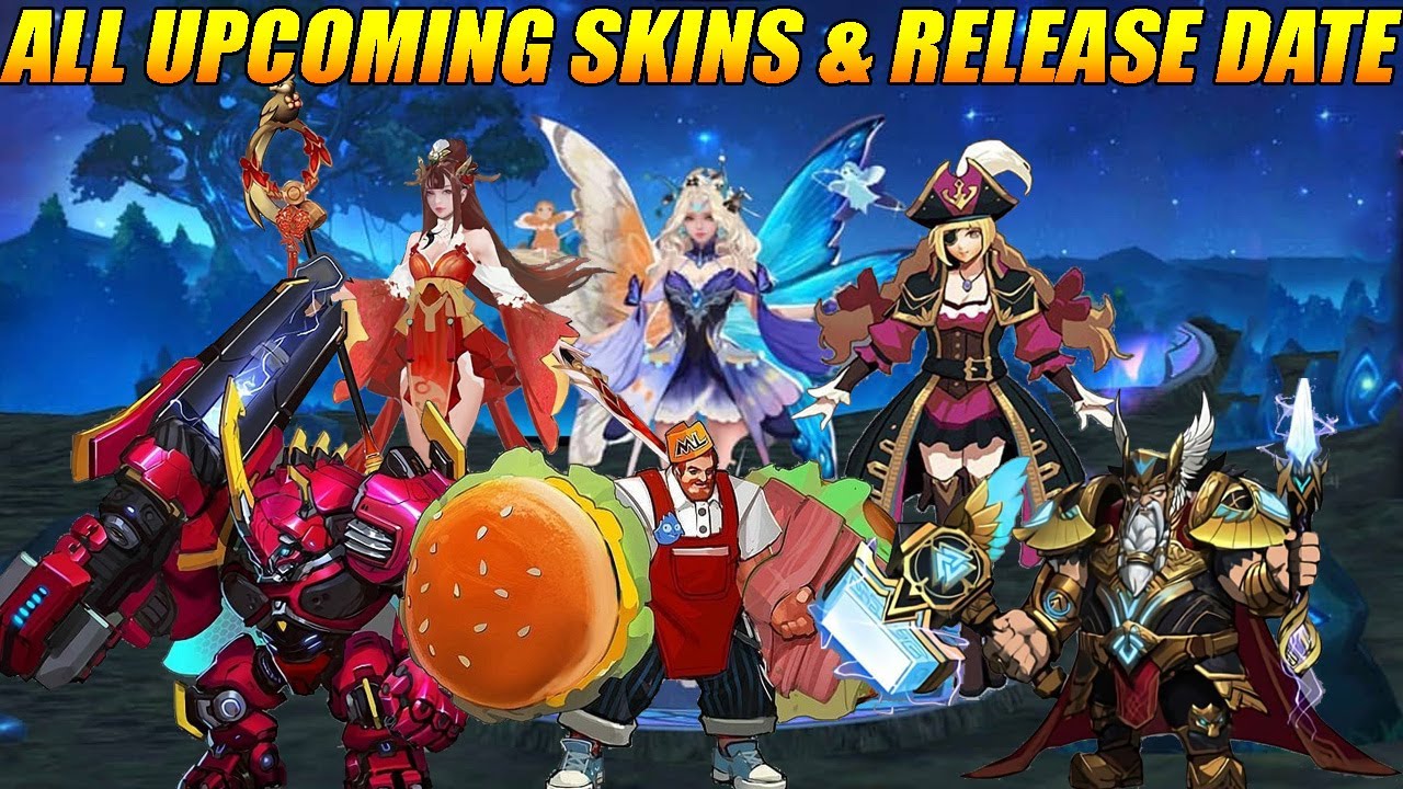 ALL UPCOMING SKINS & RELEASE DATE JANUARY 2020 - MOBILE LEGENDS - YouTube