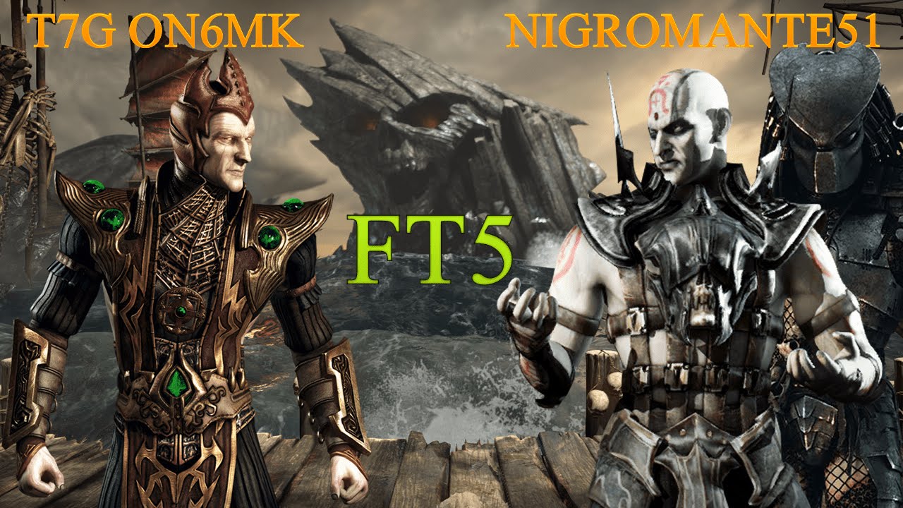 MKX - T7G On6MK (Shinnok) Vs Nigromante (Predator,Quan chi) FT5