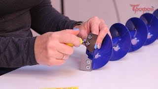 Как правильно установить ножи на ледобур