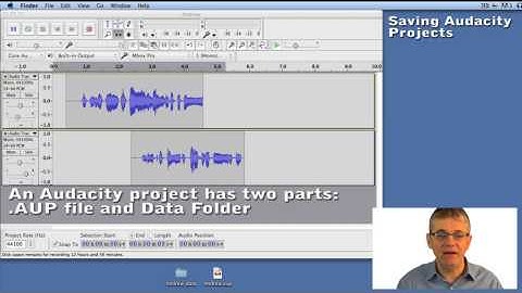 5 How to Save an Audacity Project - Video Guide to Audacity