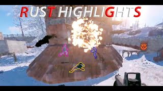 HE killed EVERYONE with ONE rocket! RUST HIGHLIGHTS AND FUNNY MOMENTS #1