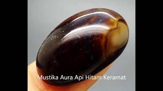 Mustika Aura Api Hitam Keramat