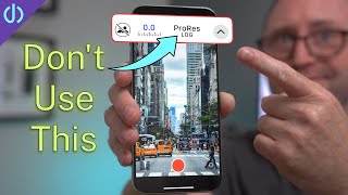 Recording Log video on iPhone?