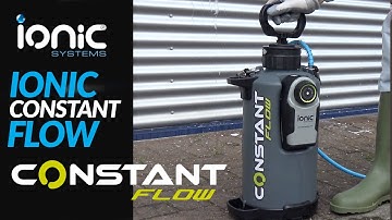 Ionic Systems Constant Flow Touchless foam Spray System