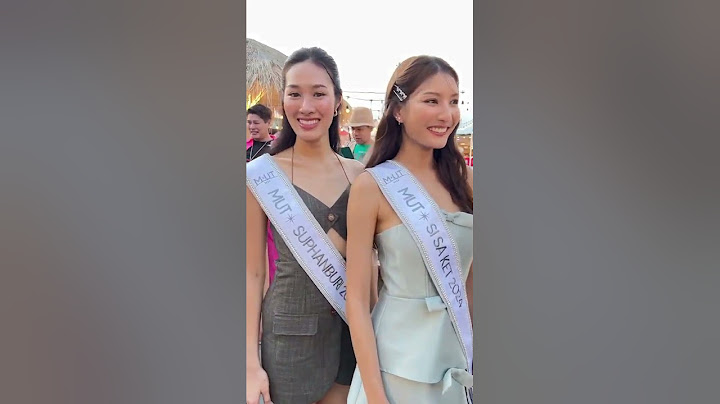 มาเจอ มาจอย สาวๆผู้เข้าประกวด Miss Universe Thailand 2024 กันที่ ตลาดยักษ์รัชดา ❤️💫✨