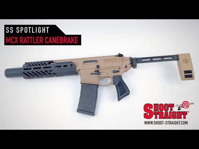 SIG SAUER MCX Rattler Canebrake - Shoot Straight Spotlight