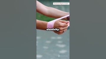 Is Plastic really more elastic than steel? | Elasticity | #science #shorts #reels #youtubeshorts