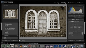 Lightroom 3 Lens Correction