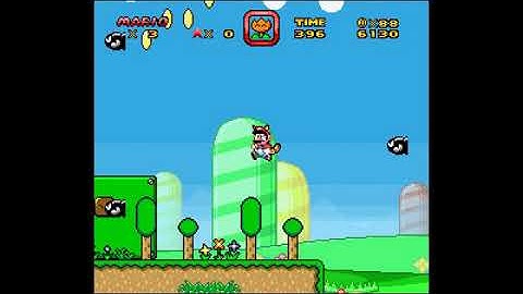 Super Mario Bros. X 1.4.5 Last Custom Level #17 -  Grassly Island Block